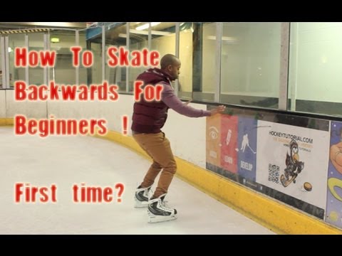 How To Skate Backwards In Ice Skating & Hockey For Beginners – First Time