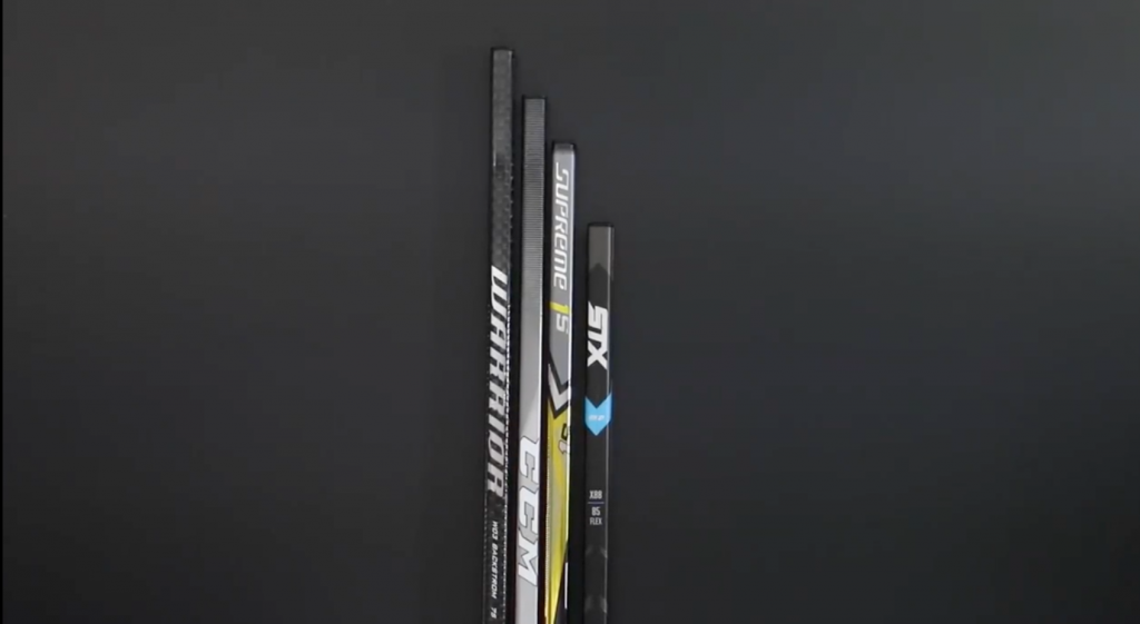 how to pick hockey stick height