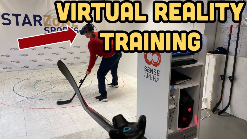 Virtual Reality Hockey Training Sense Arena Overview Hockey Tutorial 